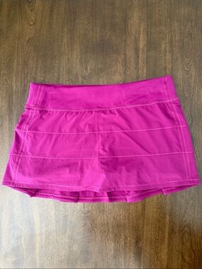 lululemon athletica Pace Rival Mid Rise Skort Size 10